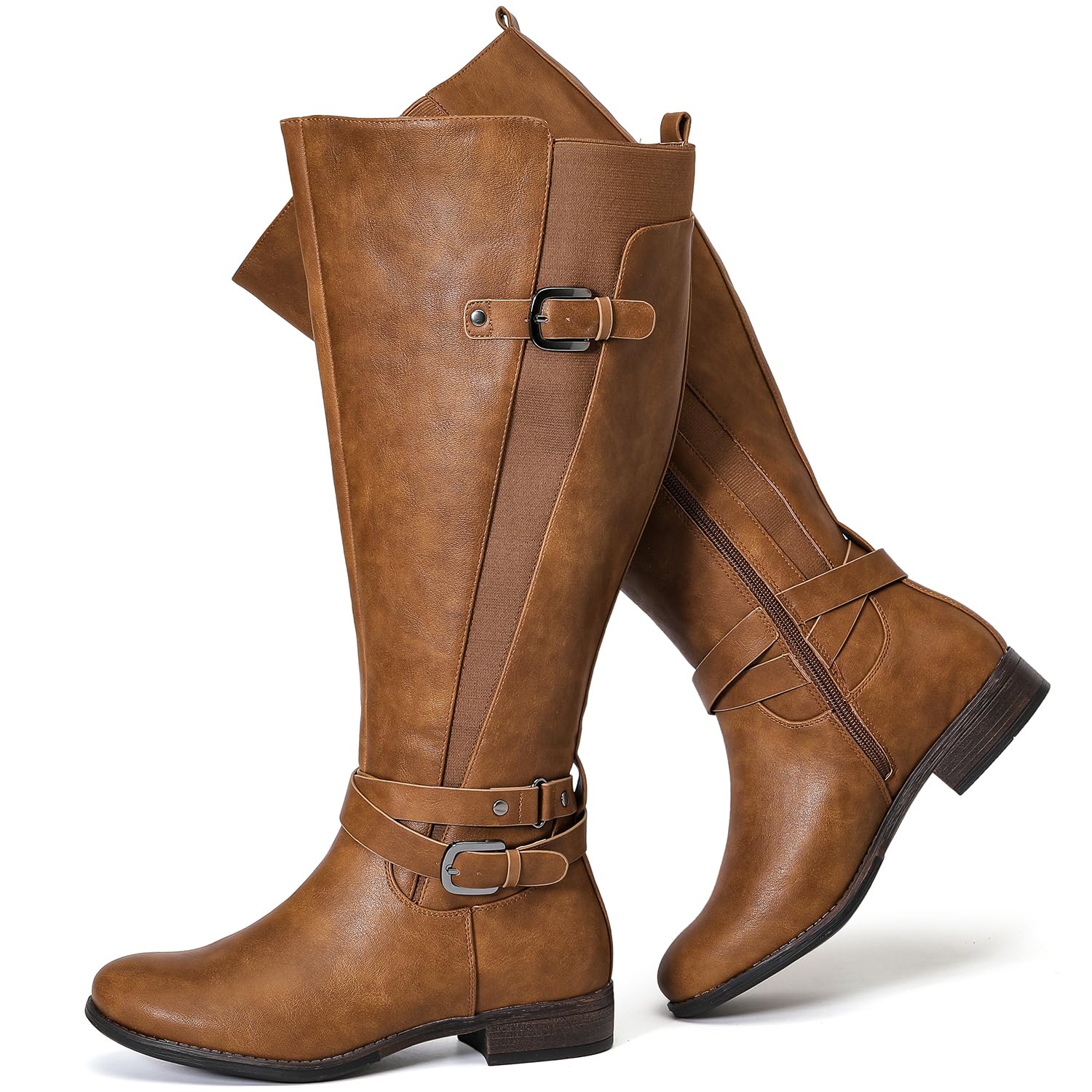 Luoika Extra Wide Calf Knee High Boots