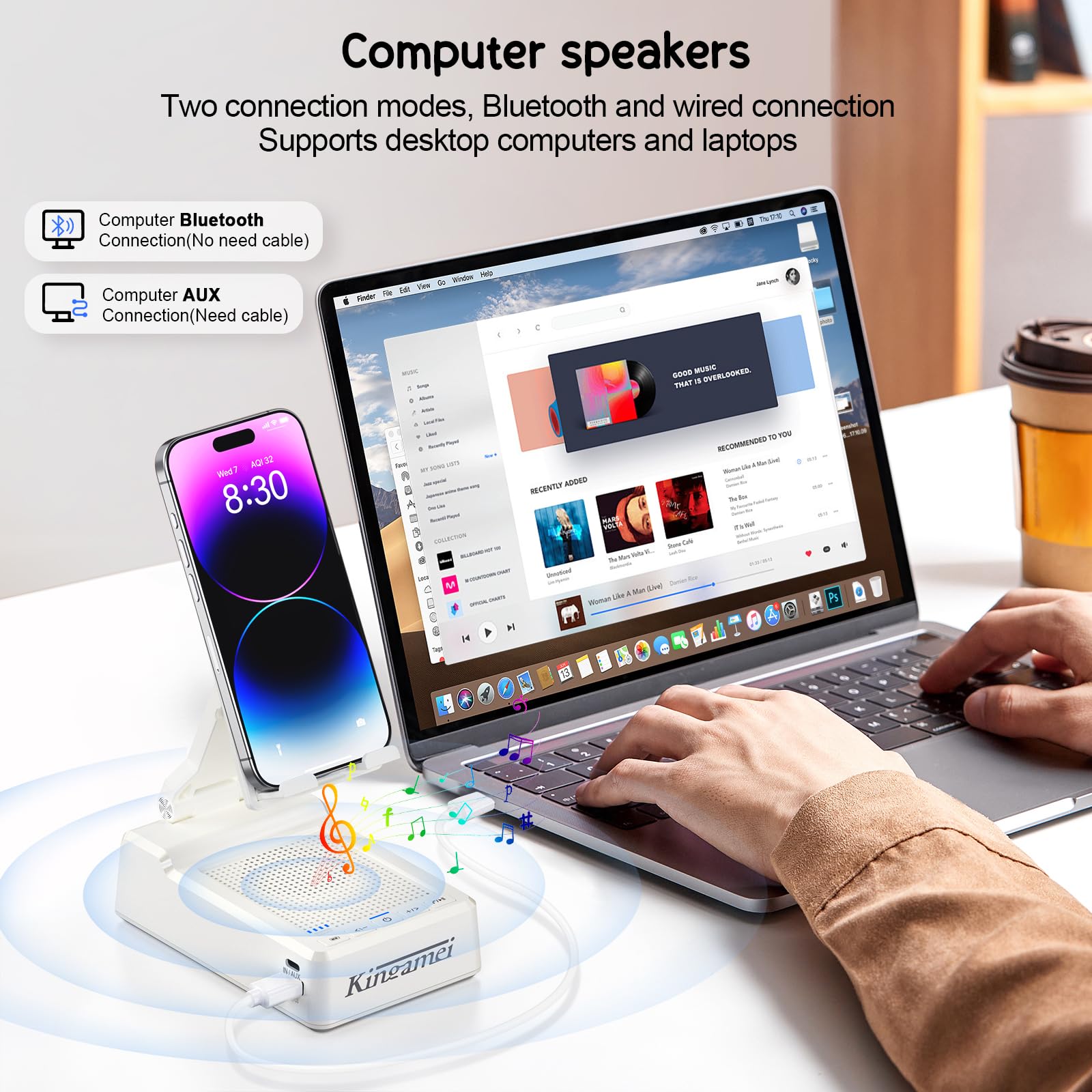 Cool Gadgets 4-in-1 Bluetooth Speaker With Phone Stand & Power Bank ...