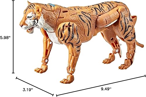 Miniatura 14 de Transformers Generations War for Cybertron Golden Disk Collection Capítulo 3, Mutant Tigatron, edades de 8 años en adelante, 7 pulgadas (exclusivo