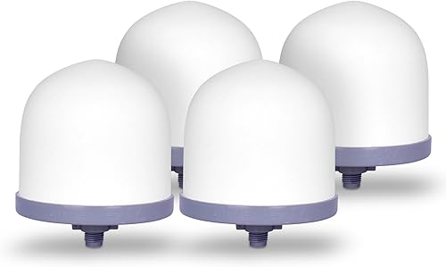 Filtro de agua de cúpula de cerámica de repuesto de 0.2 a 0.5 micras para encimera y enfriadores de agua. Primera etapa de filtración, atrapa todas
