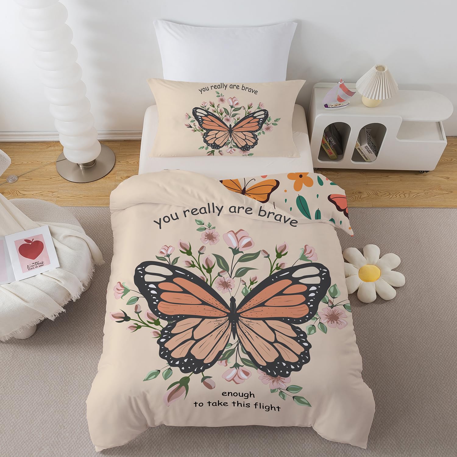 ROZTYLJ Butterfly Kids Duvet Cover
