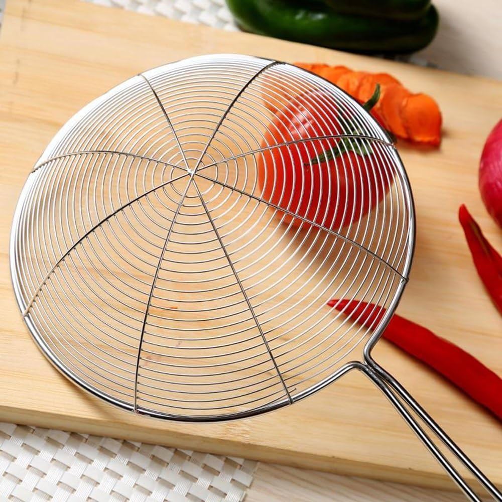 15 Cm Rostfritt Stu00e5l Mat Sil Varm Gryta Skimmer Ku00f6k Ku00f6ksredskap