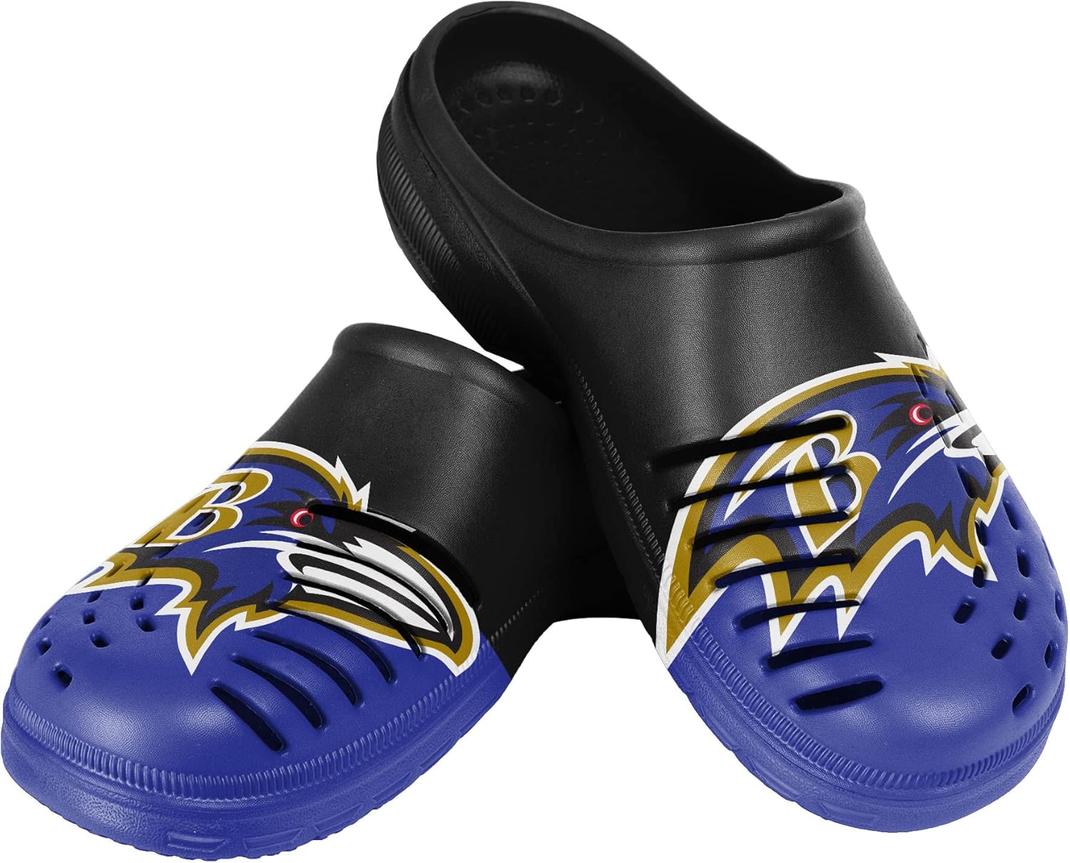 FOCO Men's NFL Team Logo Garden Water Sandals Shoes Slipper Clogs