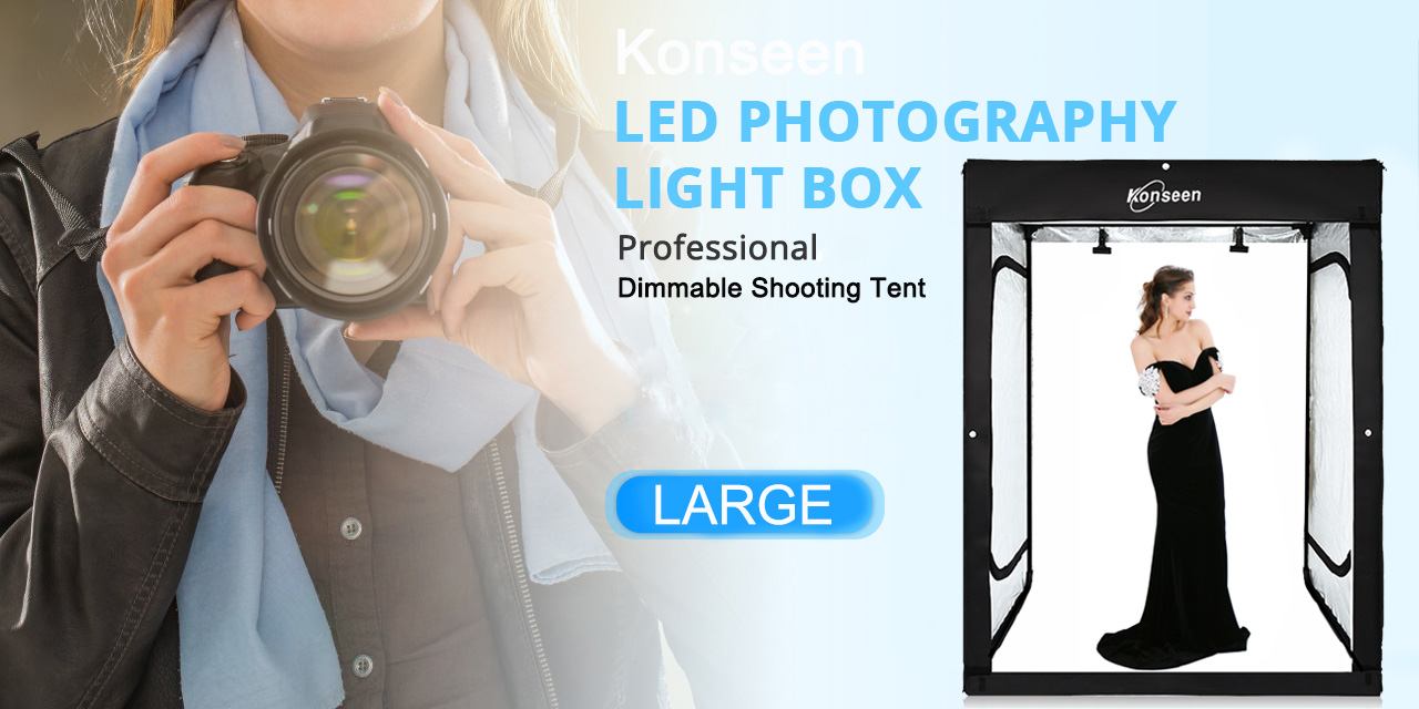 Large Photo Light Box Photography Studio 47x32x63inch Shooting tent