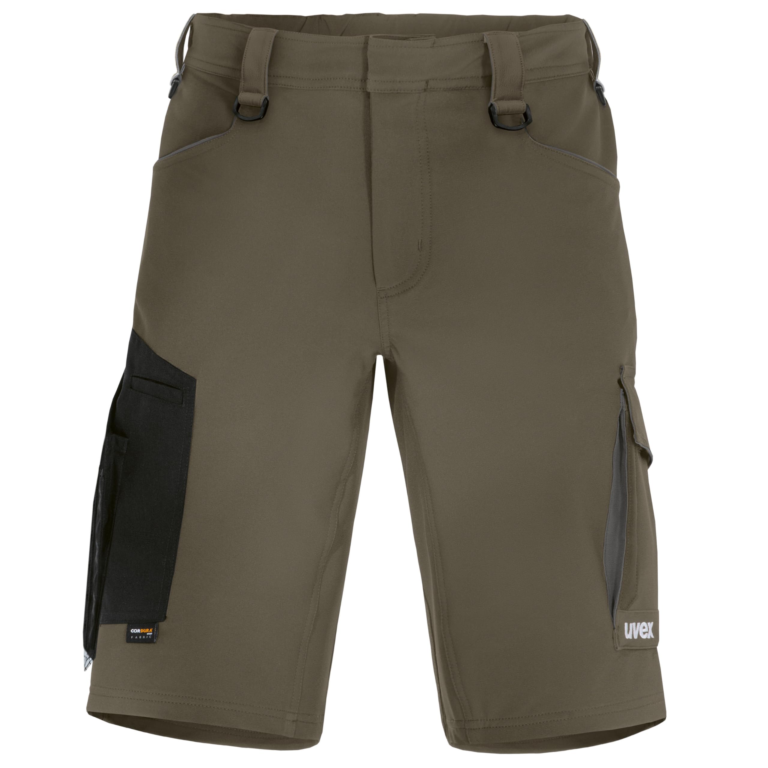 Uvex suXXeed Craft Bermuda - Kurze Arbeitshose - Herren Arbeitsshorts mit Stretch