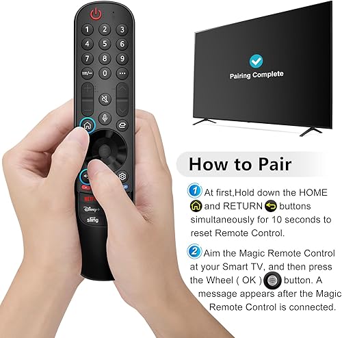 Miniatura 5 de Mando a distancia mágico de repuesto para LG-TV-Remote para todos los televisores LG Smart UHD, OLED, QNED, NanoCell Series con función de voz