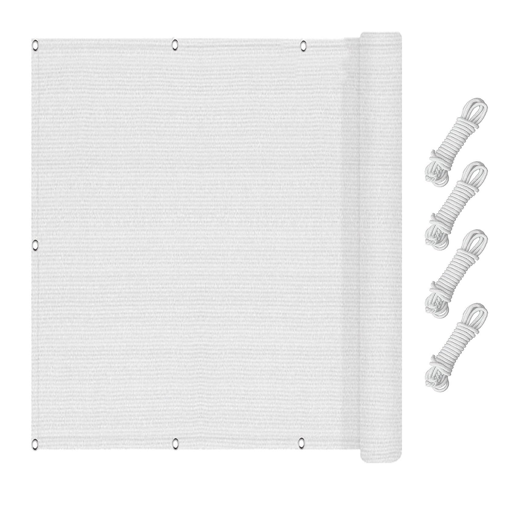 Toile de balcon durable en maille HDPE de qualité supérieure 1.6 x 7 m