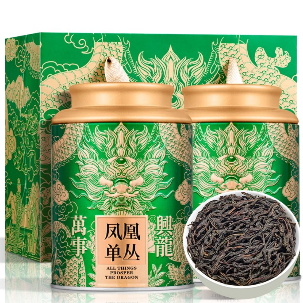 Phoenix Dancong Té Miel Orquídea | Té De Hojas Sueltas | Rico Aroma Floral | Juego De Regalo De Té Premium