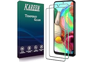 [2 Pack] Screen Protector for SAMSUNG GALAXY A71, A71 5G, A71 5G UW