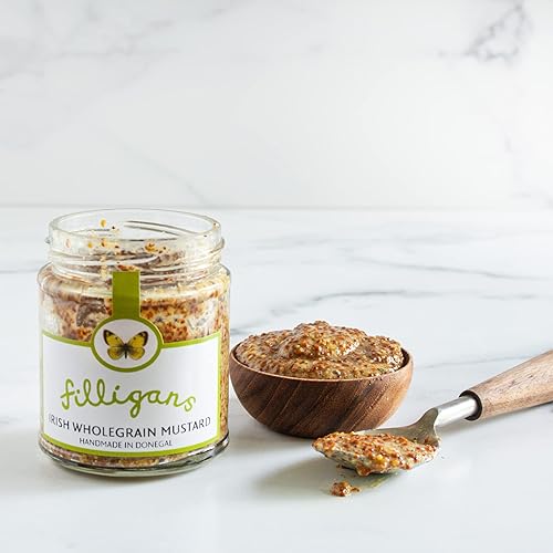 Miniatura 4 de igourmet Caja de regalo de mostazas del mundo: este surtido cubre una gran variedad de mostazas, incluyendo mostazas suaves, granuladas, dulces y