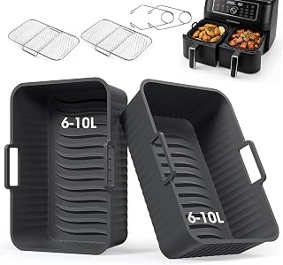 Oderra Silikonform für Heißluftfritteuse, Airfryer Zubehör