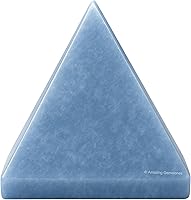 Vista 8 de Amazing Gemstone Amethyst Pyramid Crystal Healing Stones - 2" Great Pyramid Figurine of Natural Stone Pyramid for Meditation, Reiki, Chakra