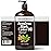 Natural Riches Jamaican Black Castor Oil Glass Bottle Pure Organic Cold Pressed for Hair Growth Skin Care for Dry Skin Conditioning Eyebrows Eyelashes Scalp and Nail Moisturizes & Repairs 16fl.oz.