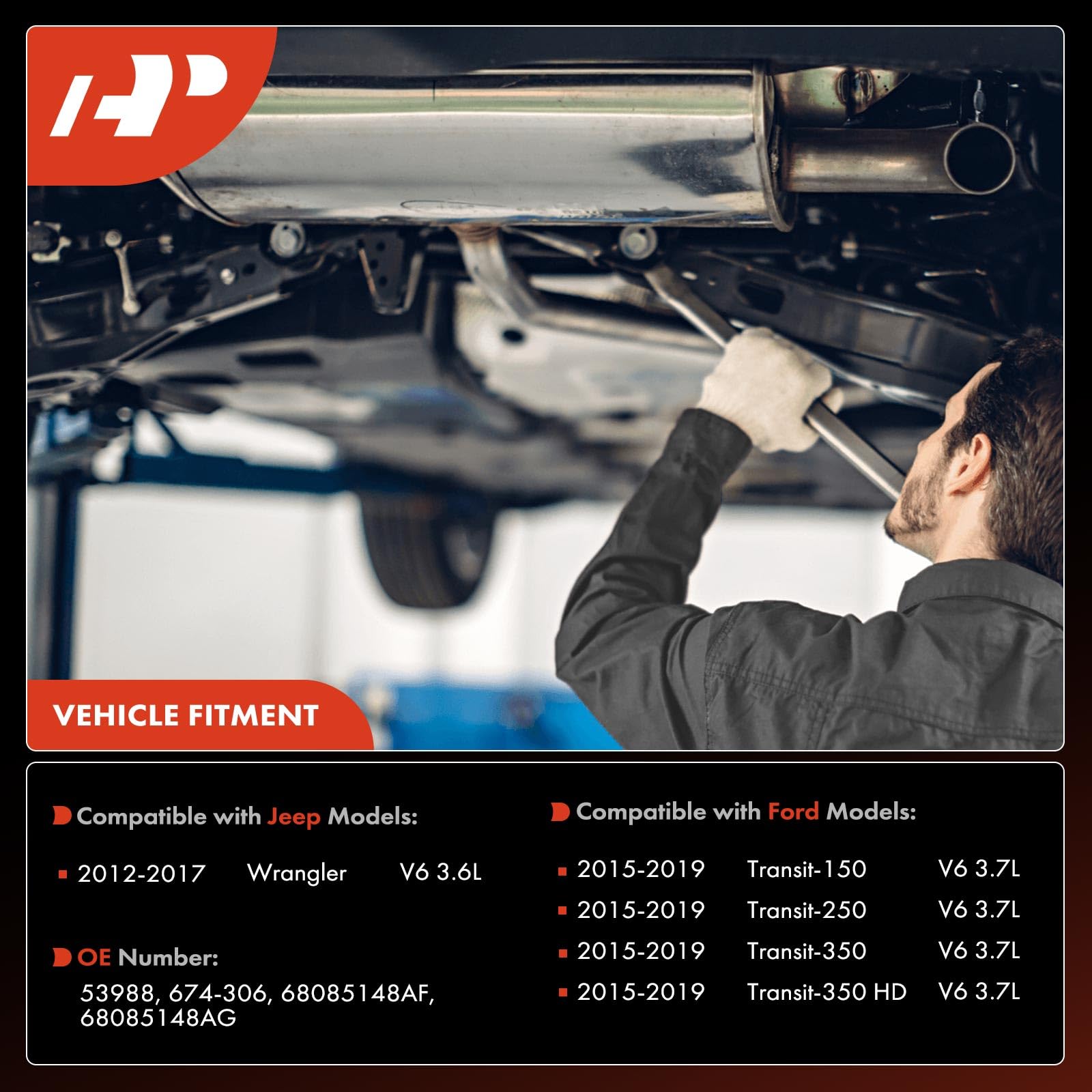 Amazon.com: A-Premium Left Catalytic Converter Kit Direct-Fit  