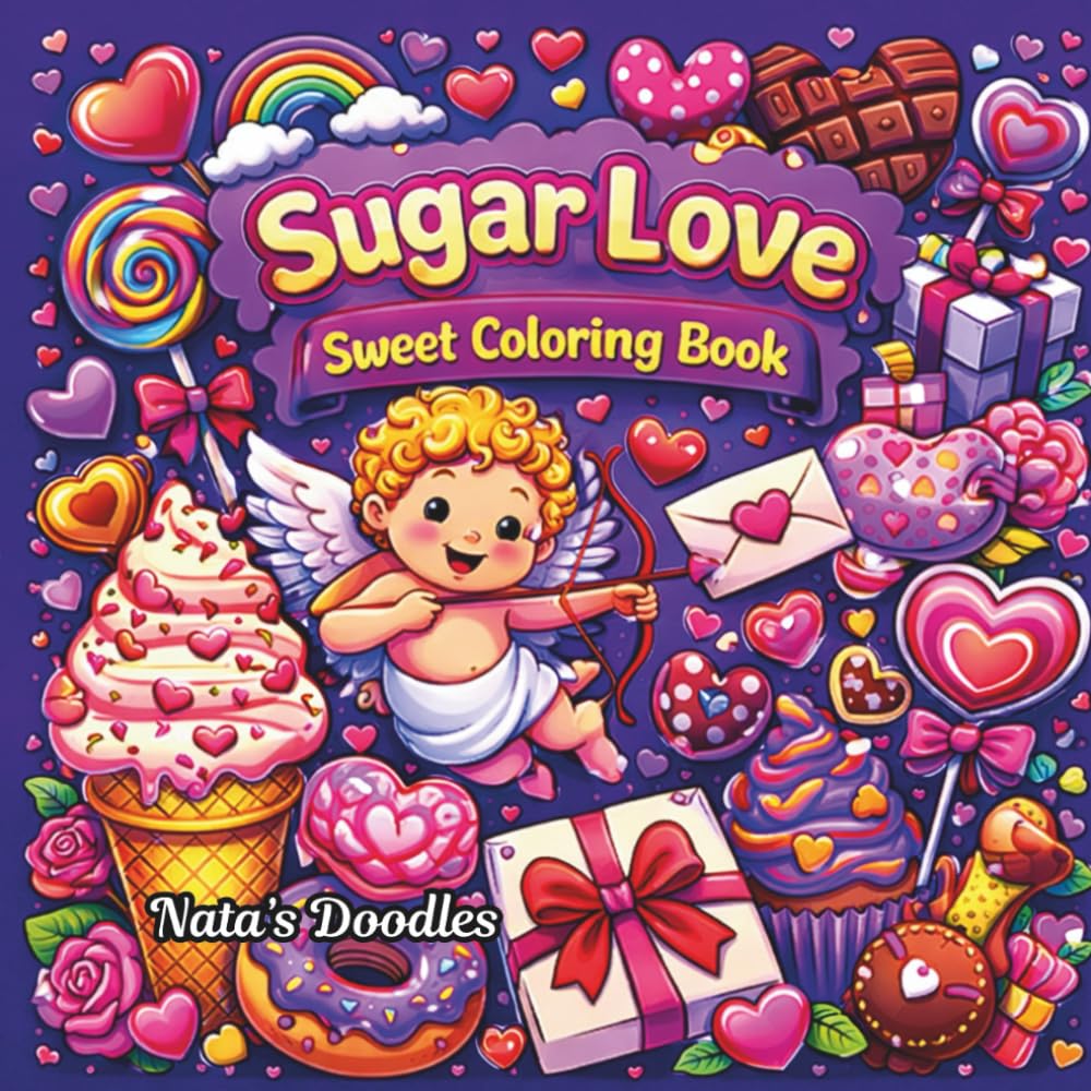 Sugar Love: Sweet Coloring Book