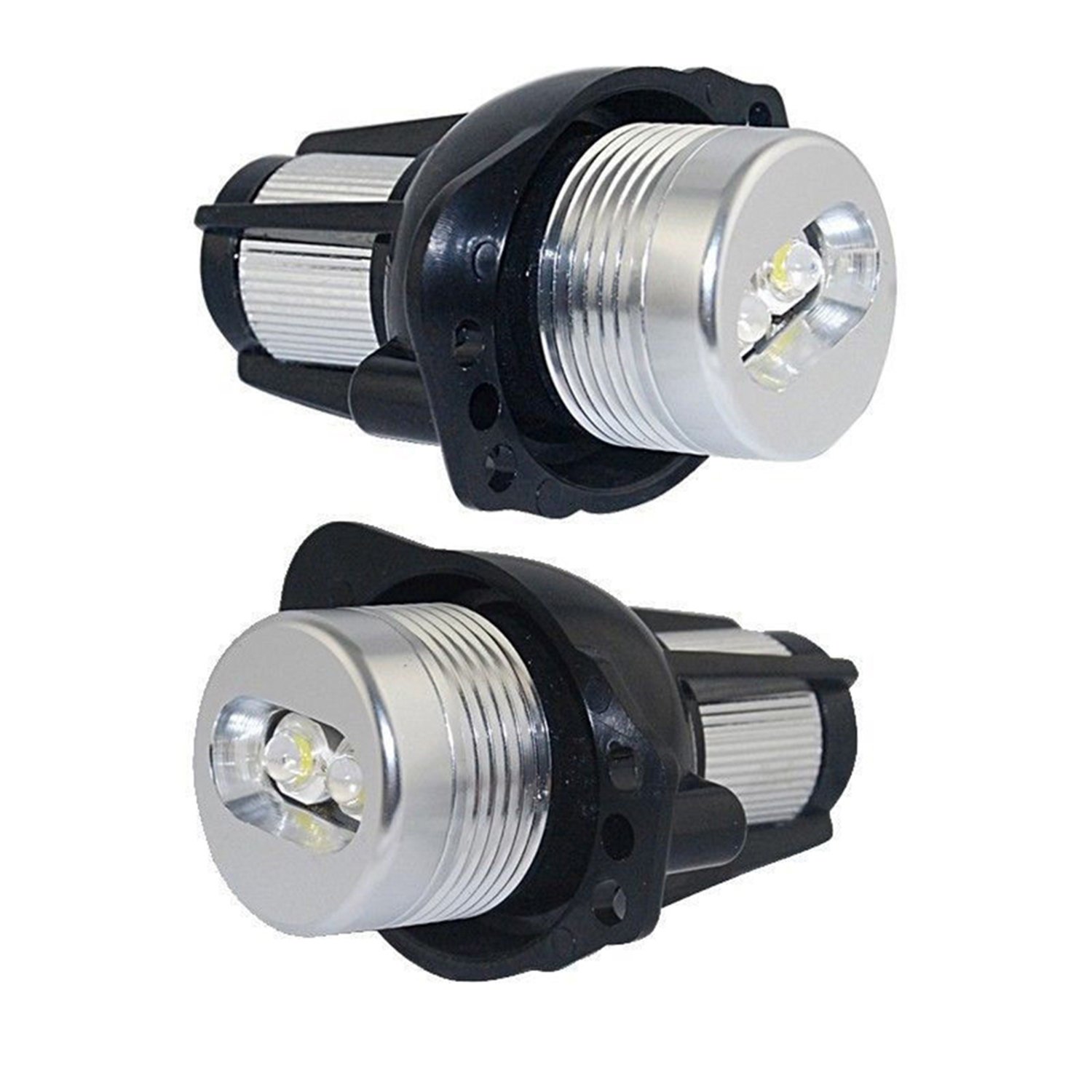 Ricoy - Luci di posizione a led, luce ad anello, E90 E91 2005-2008 3 Serie 6W, intensità: 6000K (confezione da 2)
