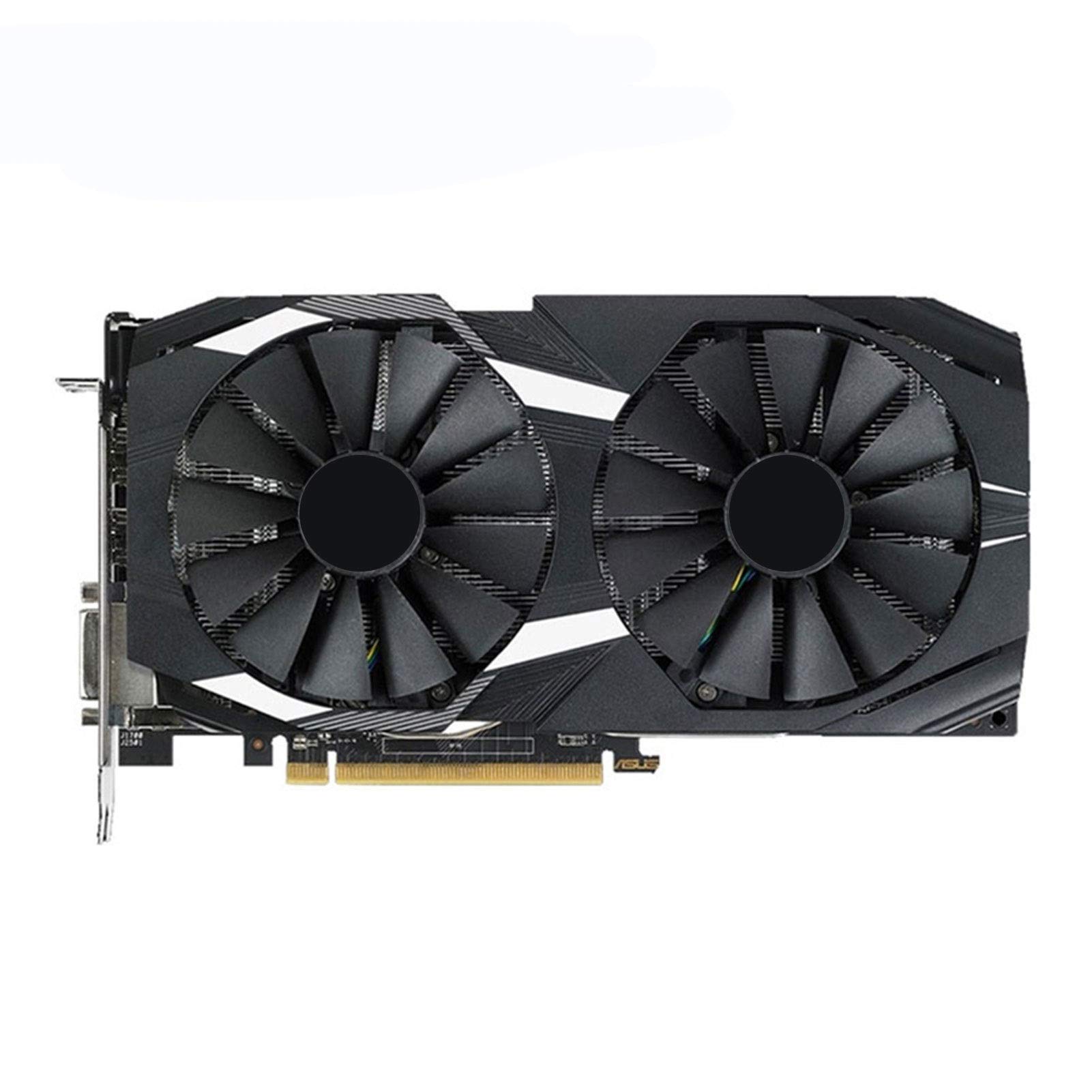 WWWFZS Graphics Card Video Card Fit for ASUS RX 580 8GB Video Card GPU AMD Radeon RX580 8GB Graphics