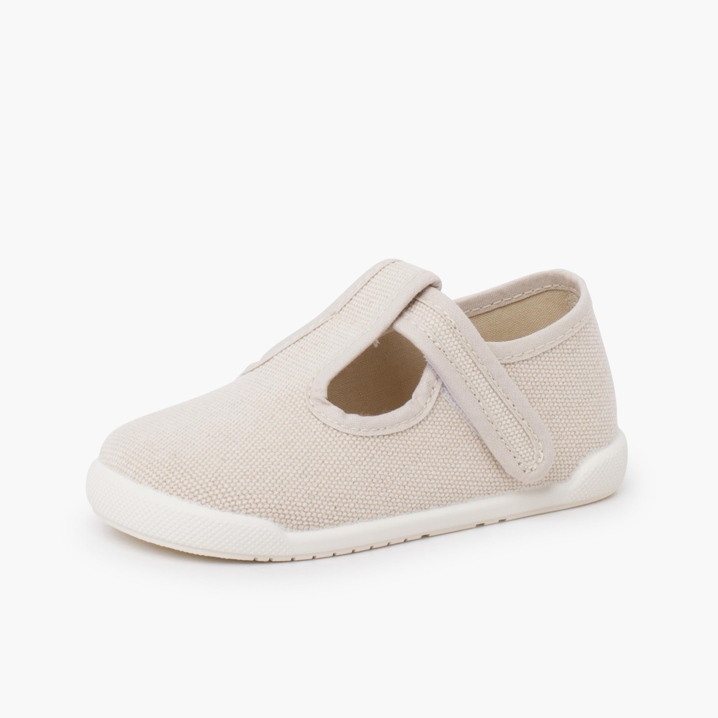 Pisamonas Pepitos Barefoot Lona Canvas Tira Adherente