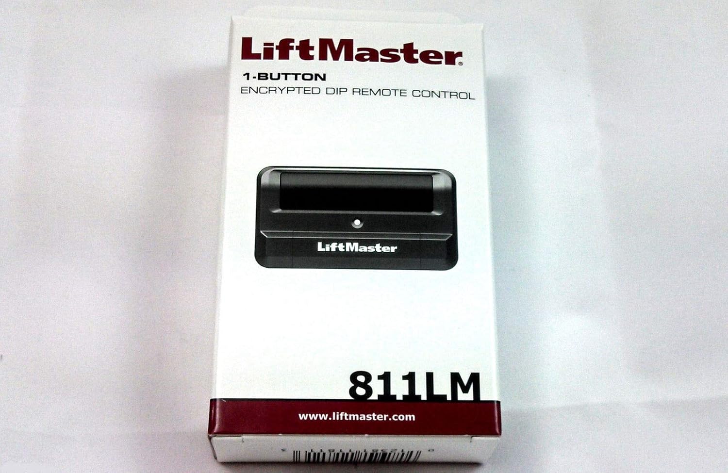 811LM LiftMaster Chamberlain 1 Button Dip Switch Remote Control Security+ 2.0