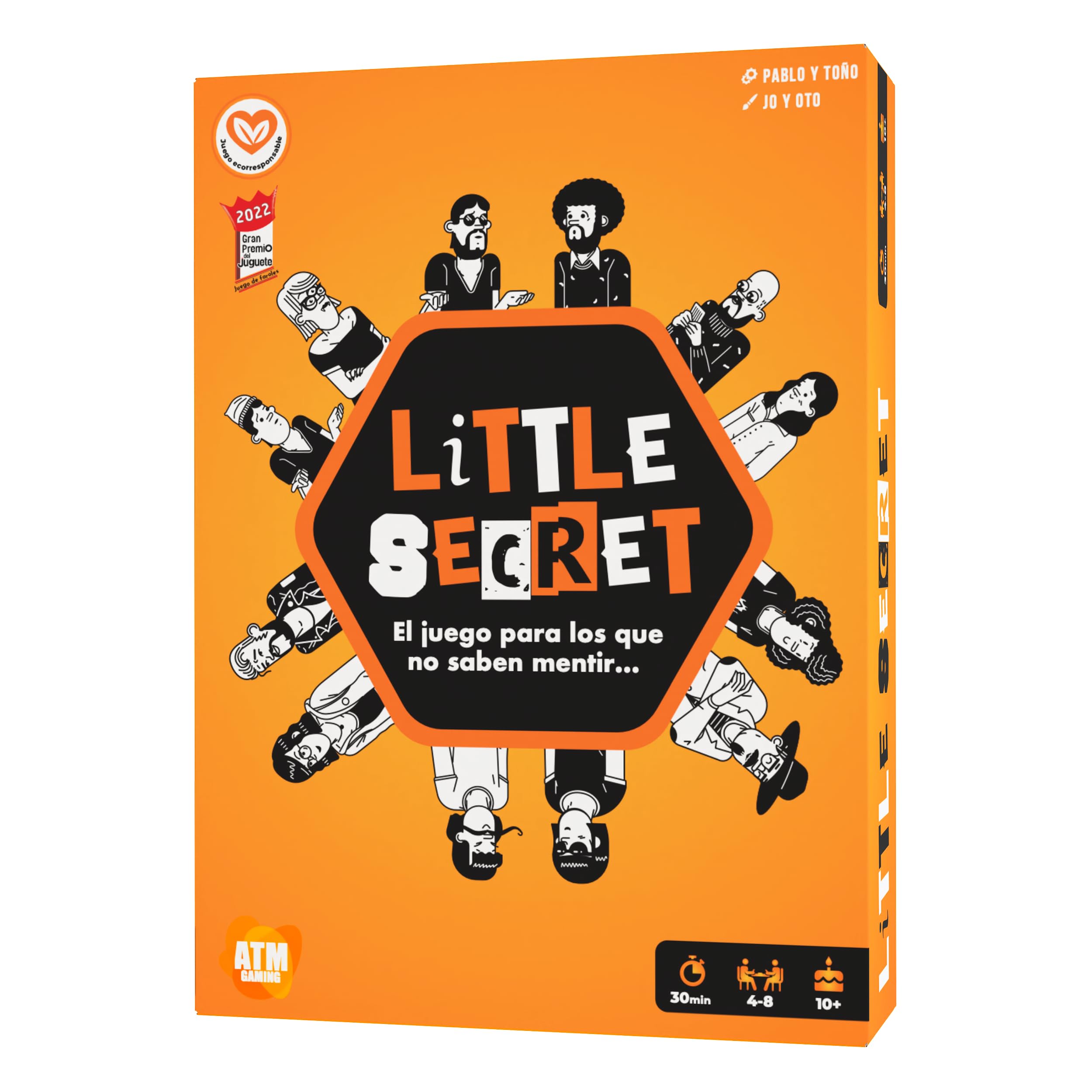 Little Secret - Imposter and Mystery Game - 2022 Game Grand Prize Winner - for Friends and Family - Original Gift