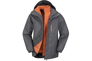 Mountain Warehouse Bracken Extreme 3 in 1 Mens Waterproof Jacket