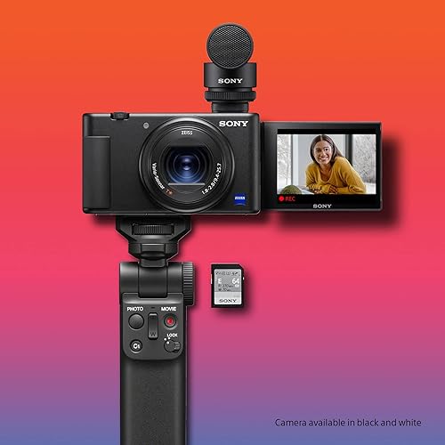 Miniatura 10 de Sony Cámara digital ZV-1 para creadores de contenido vlogging y YouTube con pantalla abatible micrófono integrado video HDR 4K pantalla táctil