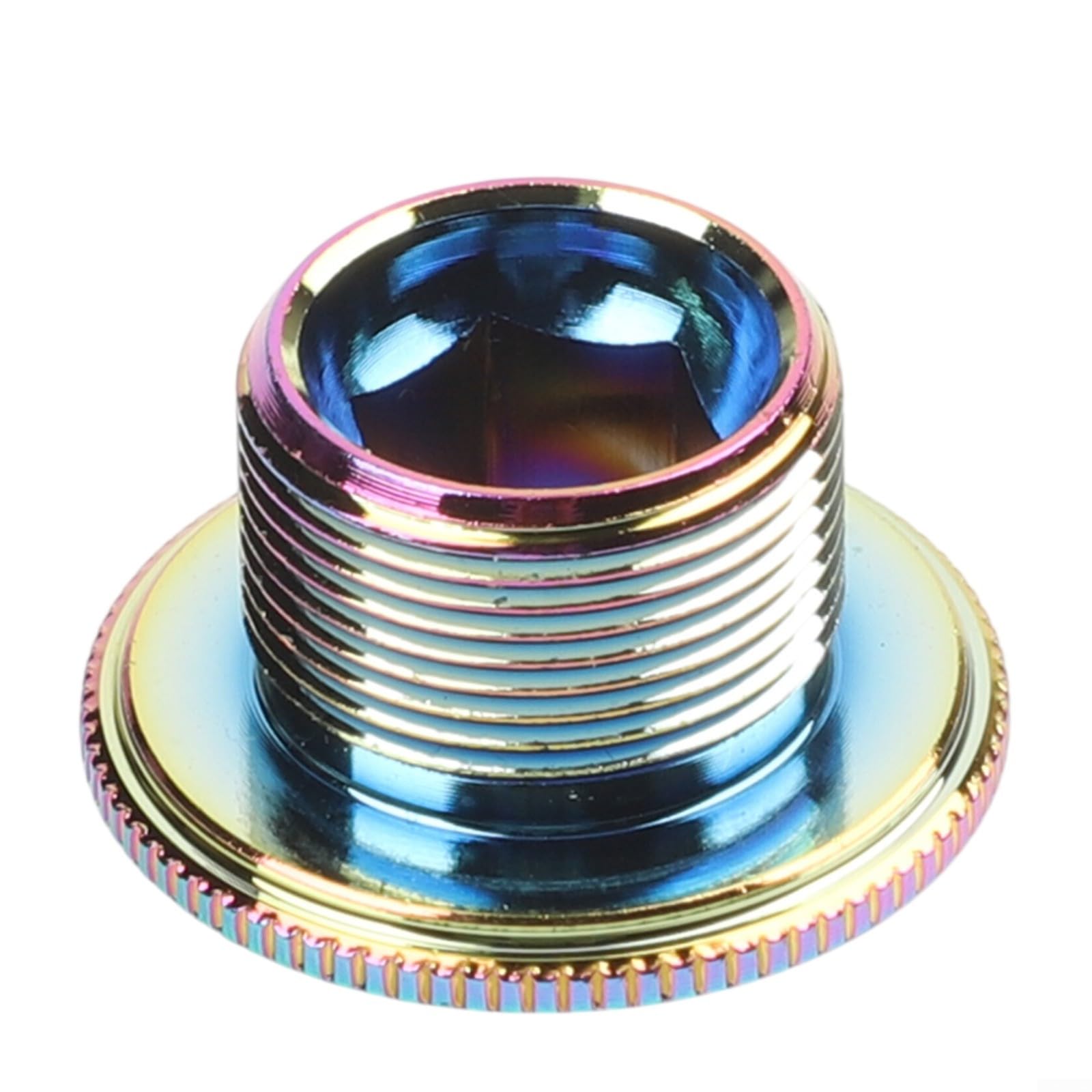 Mountain Bike Crank Bolt for IXF M19, Aluminum Alloy M15 M20 Chainring Screw, Cycling Crankset Part(Colorful-18) — image 1