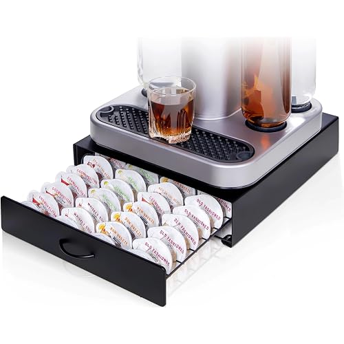 KSESTOR Capsule Drawer - Compatible with Bartesian Capsules - Holds 40 Pods