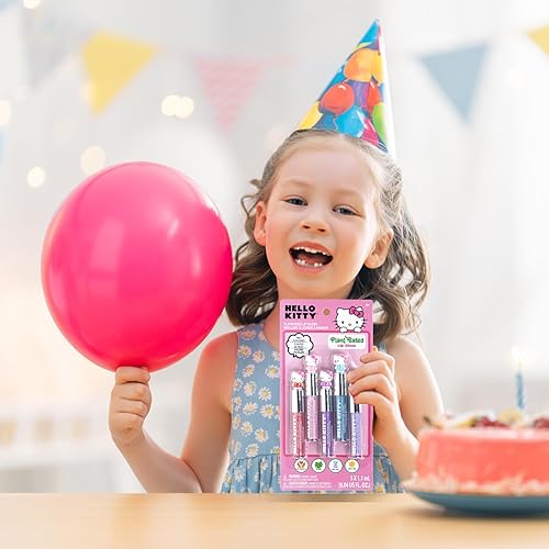 Miniatura 7 de Townley Girl Hello Kitty - Juego de maquillaje hidratante de 5 piezas a base de plantas, para niñas, niños pequeños, perfecto para fiestas, fiestas