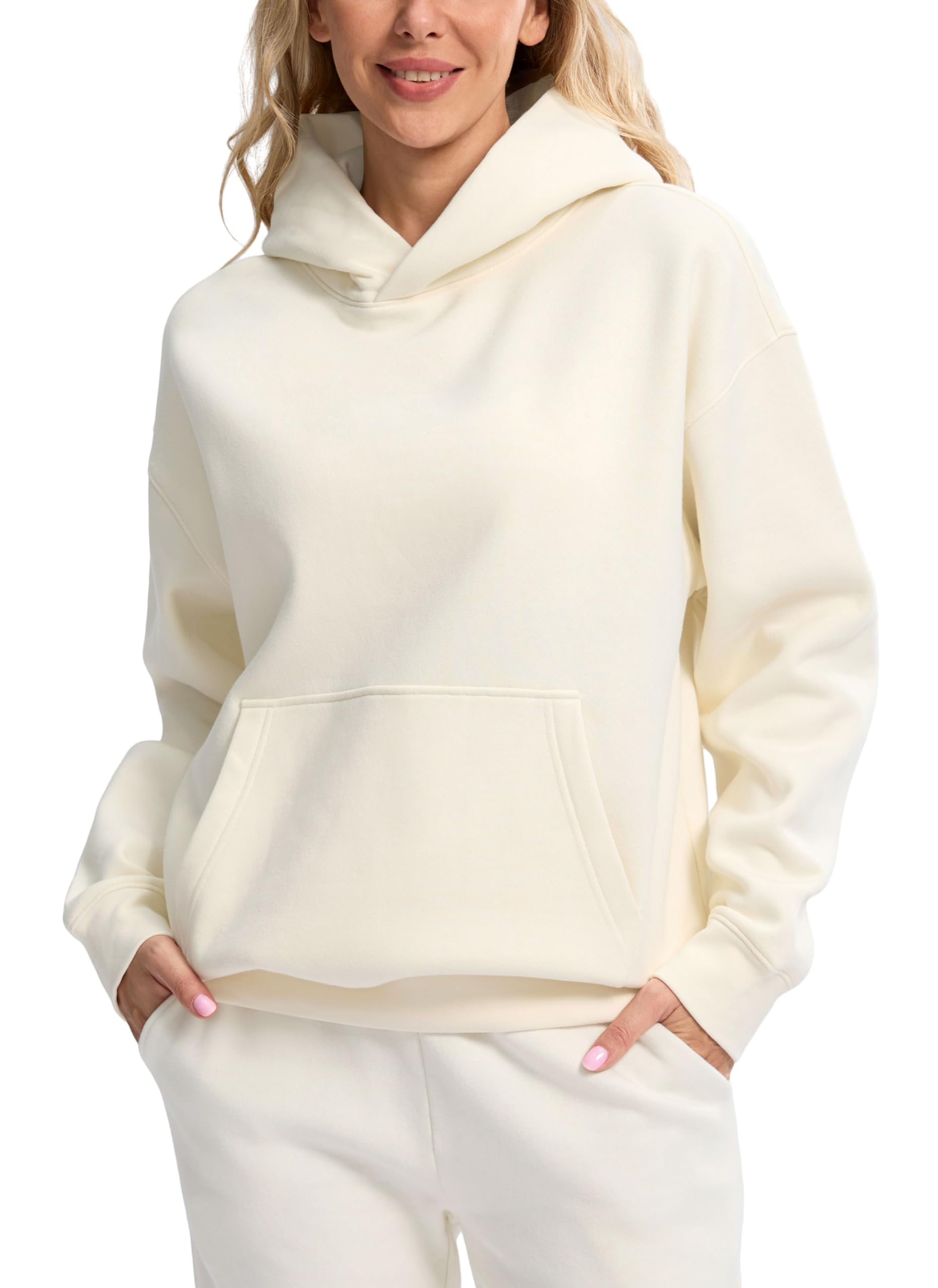 G Gradual Hoodies for Women Oversized Fleece Sweatshirt with Pocket Loose Fit Casual Athletic Workout Pullover