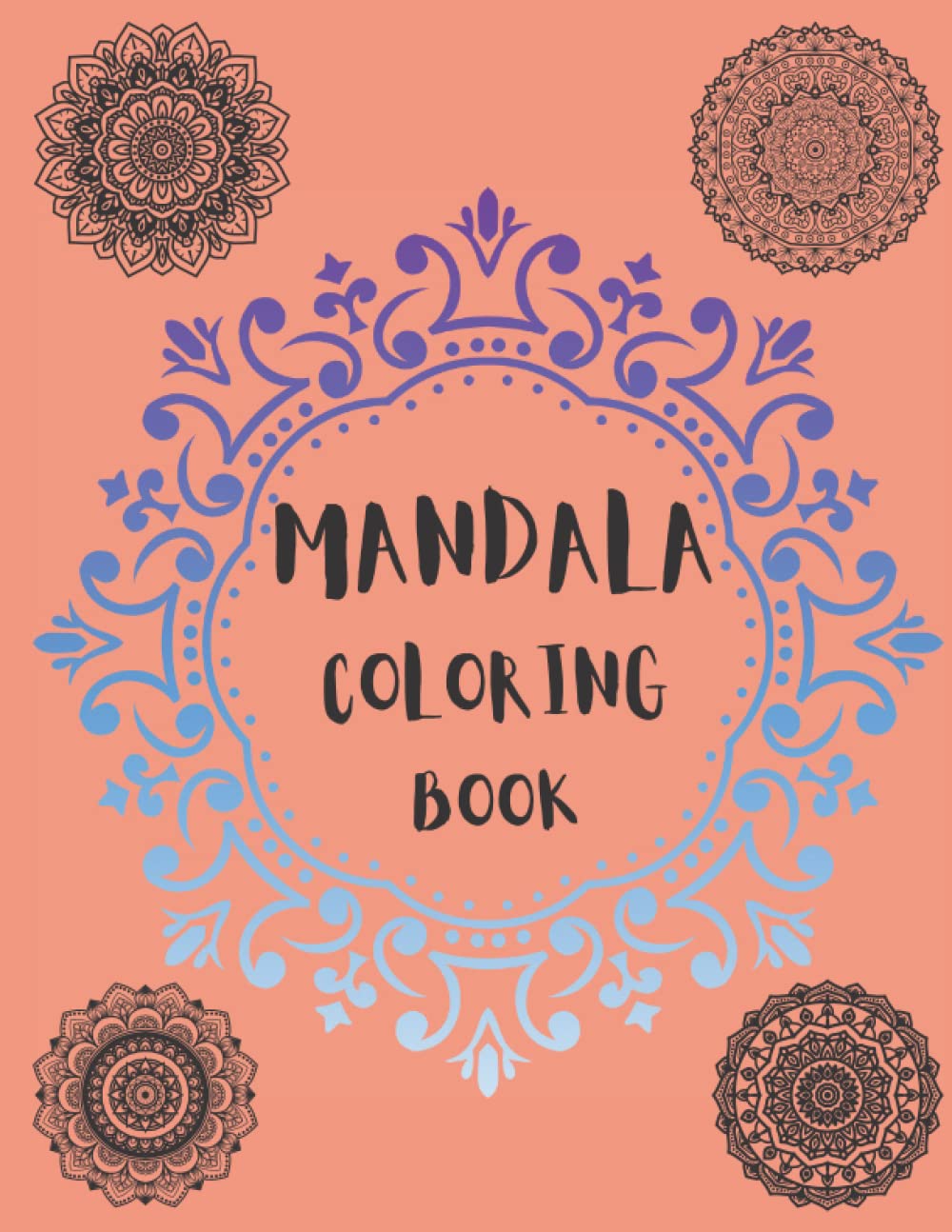 Mandala Art Book grand format avec papier premium pour feutres