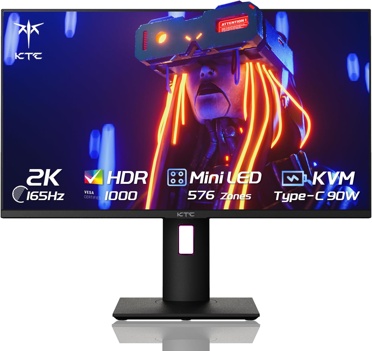 Computer Monitor, Widescreen Display (2K miniled, 43)