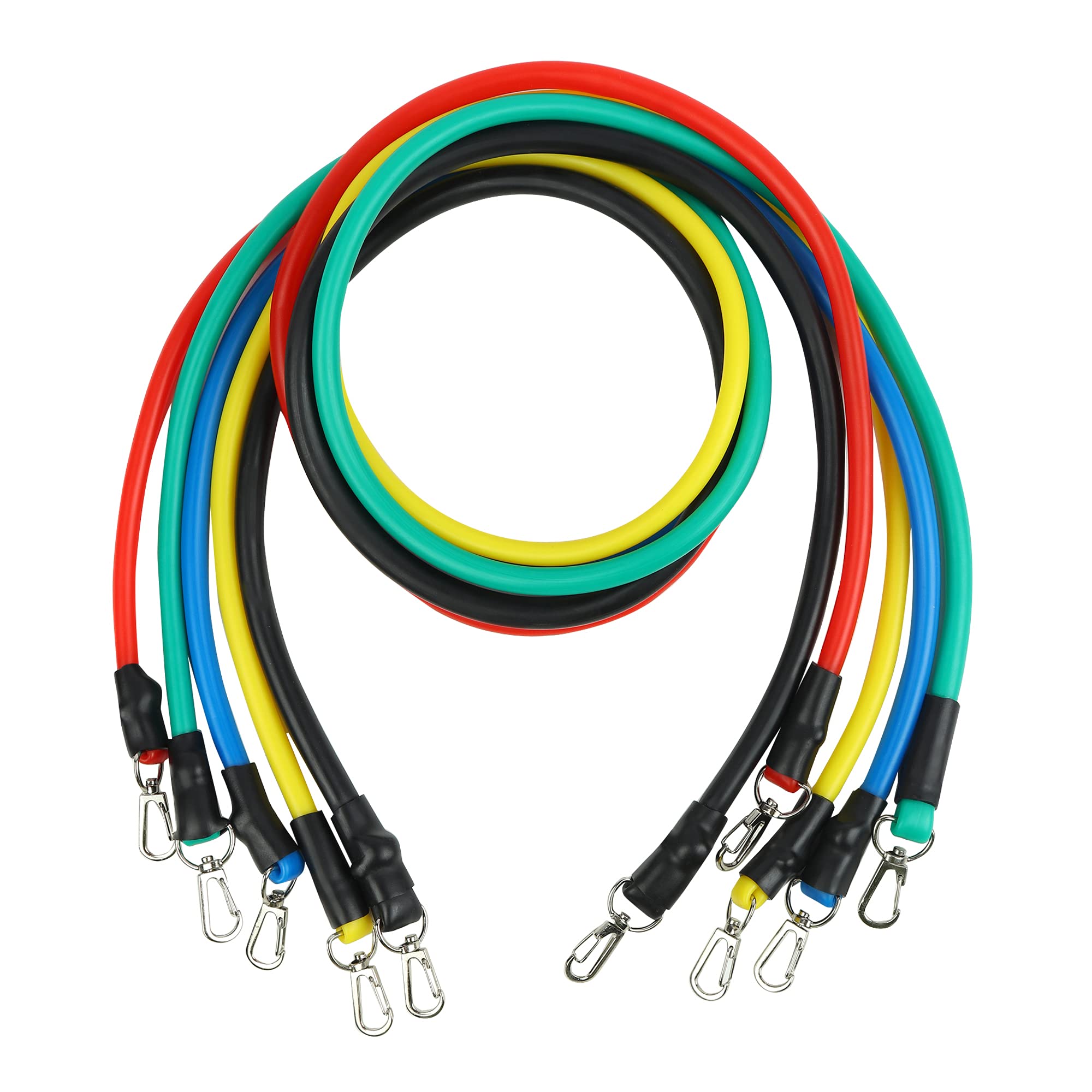FontHill Latex Resistance Bands Set , Exercise , Portable Toning Tubes with Door Anchor, Foam Handles, Waterproof Carry Bag, Legs Ankle Straps for Men & Women (11pcs) (B092PZXZGG) Amazon Price History, Amazon Price Tracker
