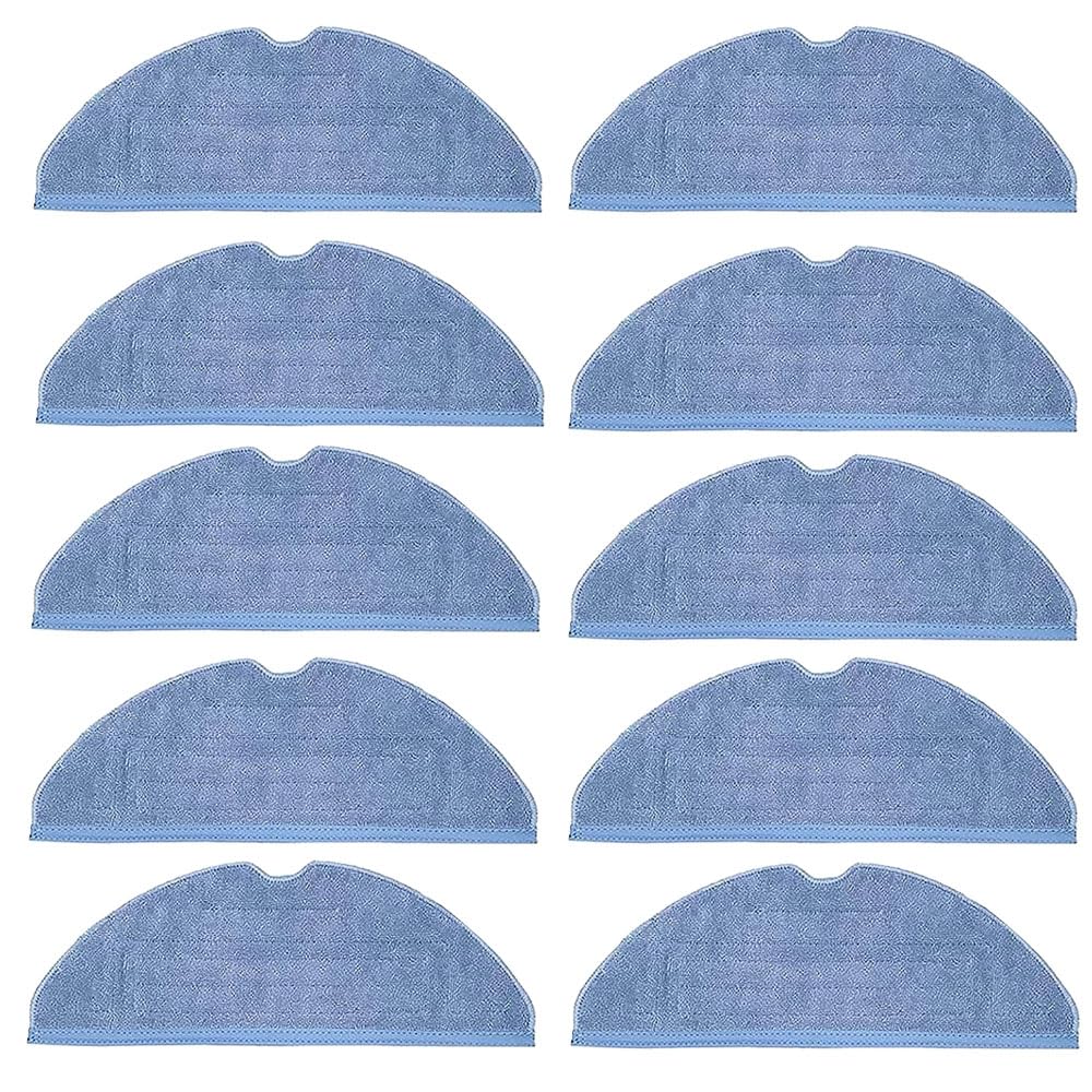 ILOSCTE 10Pcs Mop Cloth Pad for Roborock S7 / S7+ / S7 MaxV / S7 MaxV Plus / S7 MaxV Ultra / S7 Pro Ultra / S8 / S8+ Robot Vacuum Microfiber VibraRise Mopping Pad Replacement Accessory-image-37
