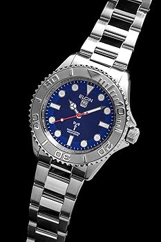 Amazon | ELGIN エルジン 電波ソーラー腕時計 ｜FK1430S-BLP メンズ