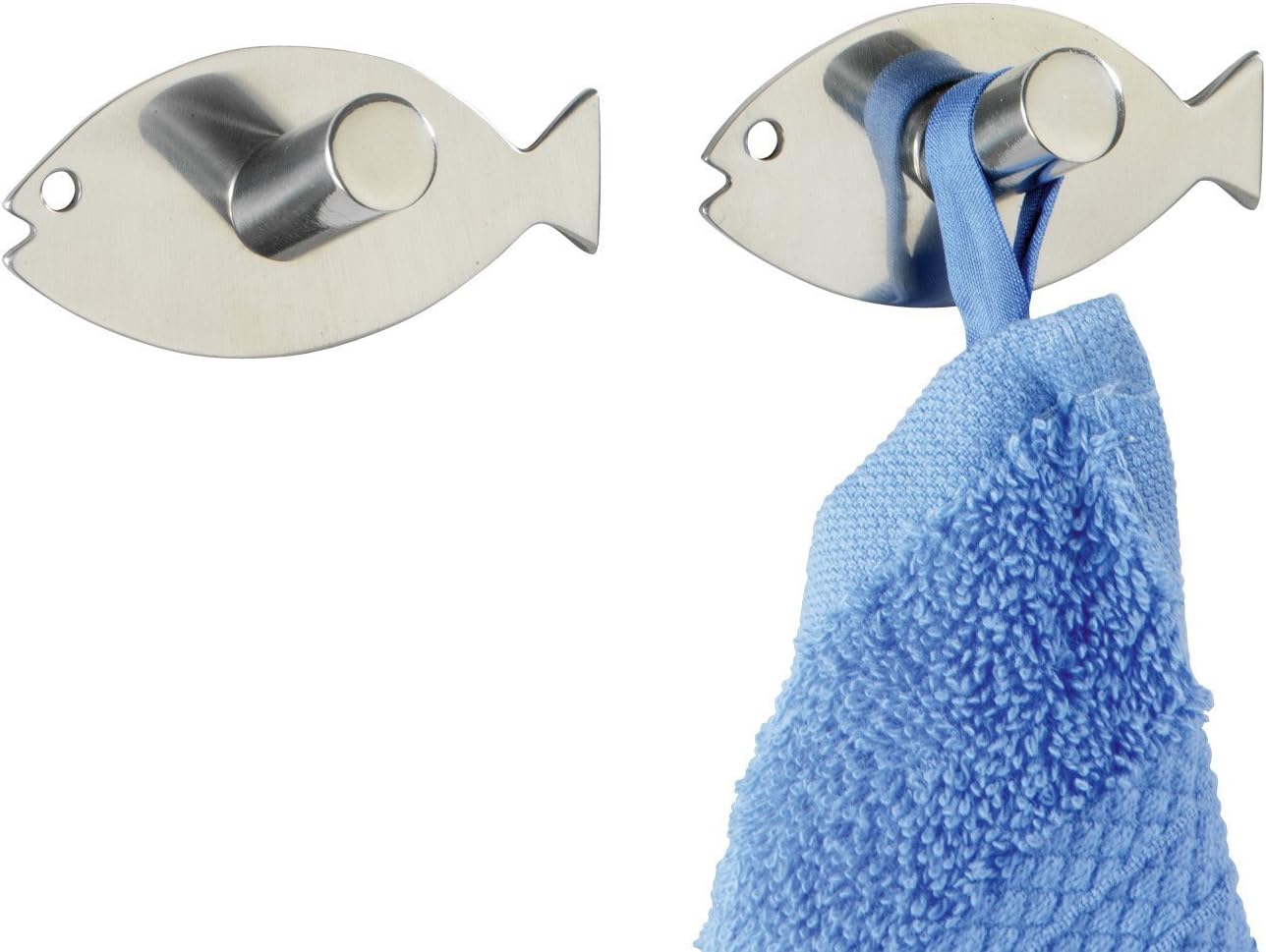 Set Di 2 Ganci Ovali Da 3 M In Acciaio Inox Verniciato - Nero - Tendance - Foto 11