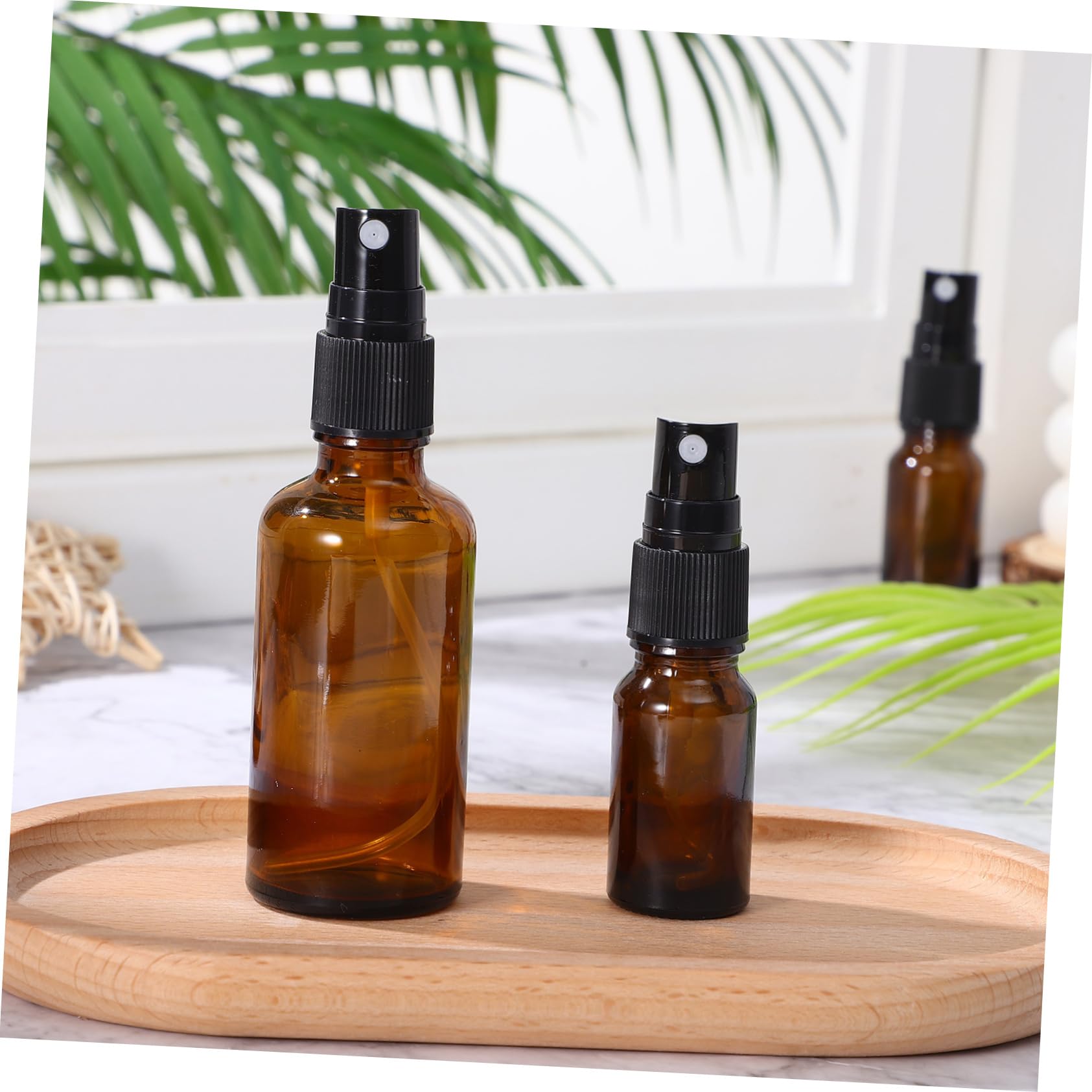 Gatuida 10pezzi Spray in Vetro Vuoti Riutilizzabili e Ricaricabili Spray Per Essenziali e Cosmetici Viaggio