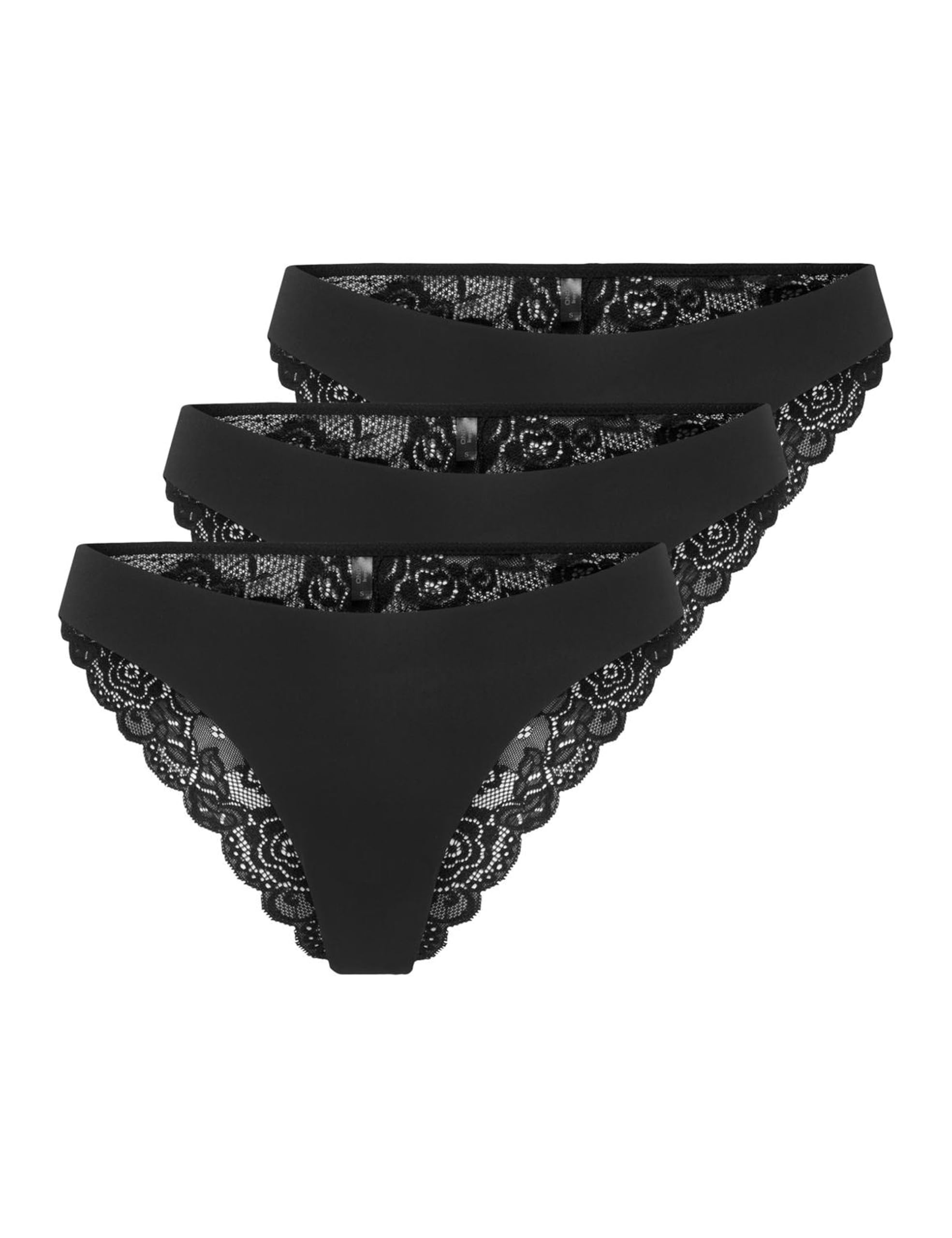 ONLY Female Brasilianische Slips ONLCHLOE 3-Pack Brasilianische Slips | Brazilian briefs