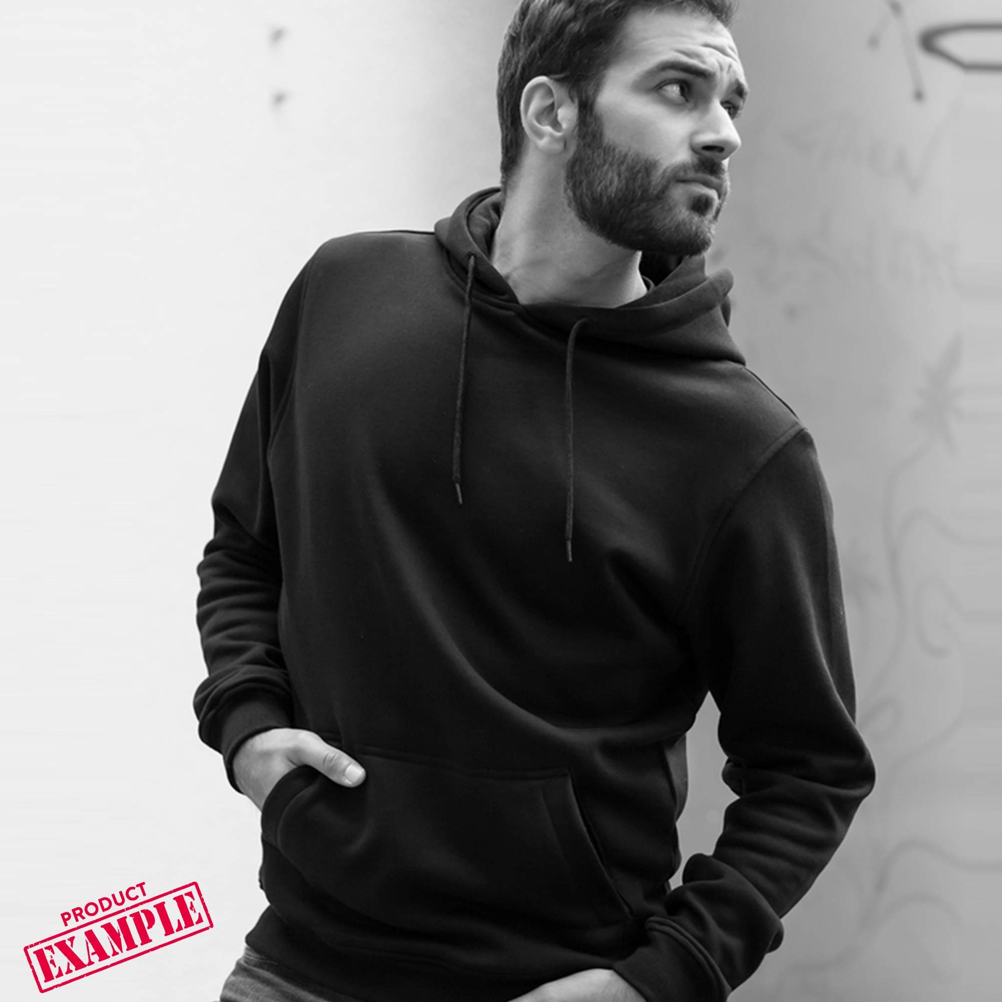 Ich Bin Nichts für schwache Nerven Premium Herren Hoodie Kappuzenpullover Männer Pulli mit Kapuze Sweatshirt mit Aufdruck
