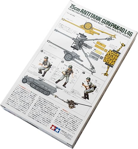 Miniatura 4 de Tamiya Modelos alemanes 2953in Pak 40L46 ATG Kit de modelo