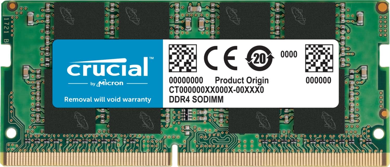 Crucial RAM CT16G4SFRA266 16GB DDR4 2666MHz CL19 Laptop Memory