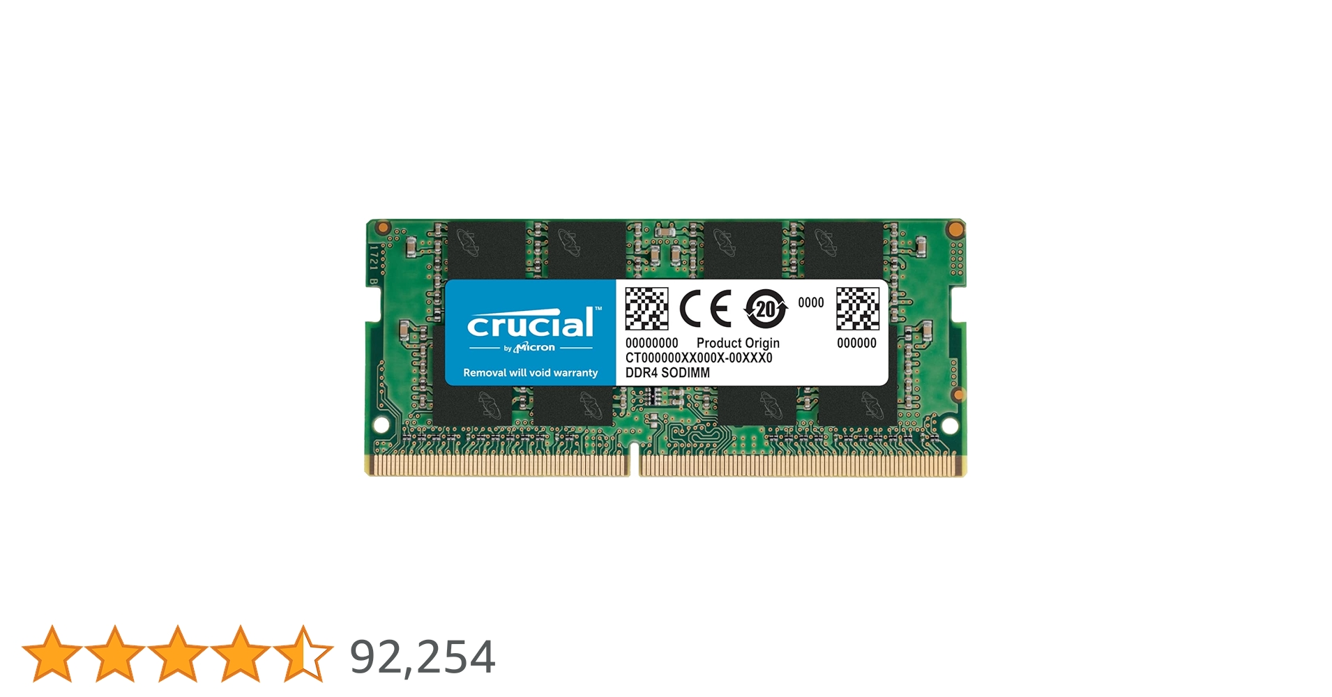 Crucial RAM 16GB DDR4 3200 MHz CL22 Laptop Memory CT16G4SFRA32A Crucial RAM 16GB DDR4 3200 MHz CL22 Laptop Memory CT16G4SFRA32A
