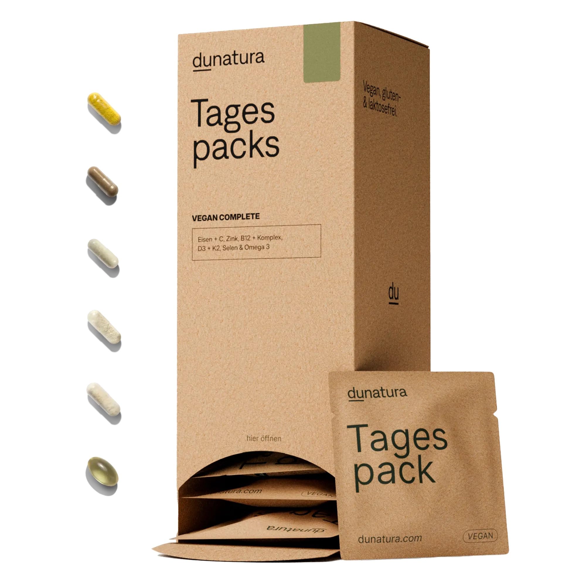 Vegan Complete Tagespacks - 28 Tagespacks - Vegane Ernährung