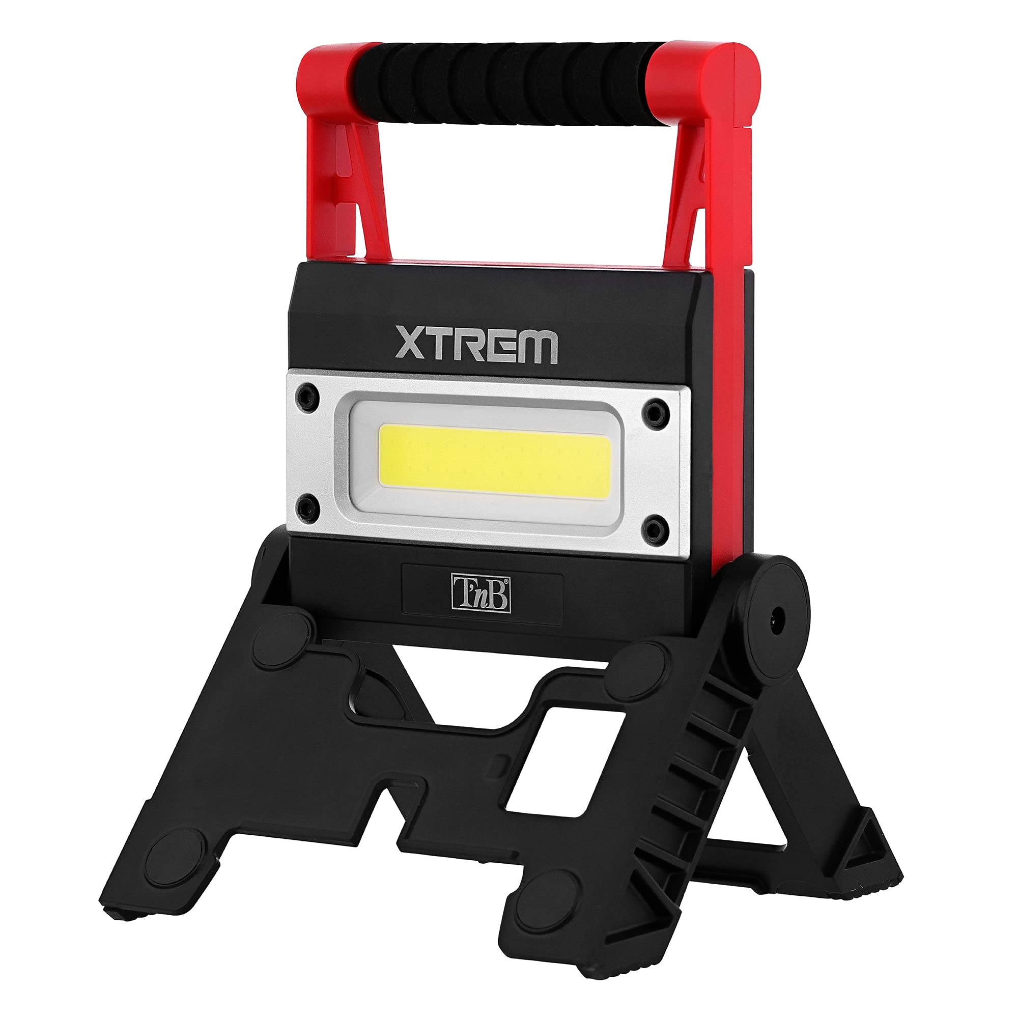 Projecteur de chantier LED étanche IPX5 avec powerbank T'nB