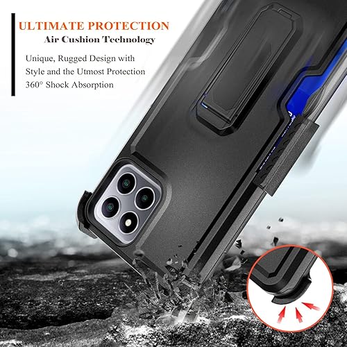 Miniatura 3 de NZND Funda para Celero 5G Plus 2023 de 7.0 pulgadas (solo versión grande) con protector de pantalla de vidrio templado, funda de clip para cinturón,