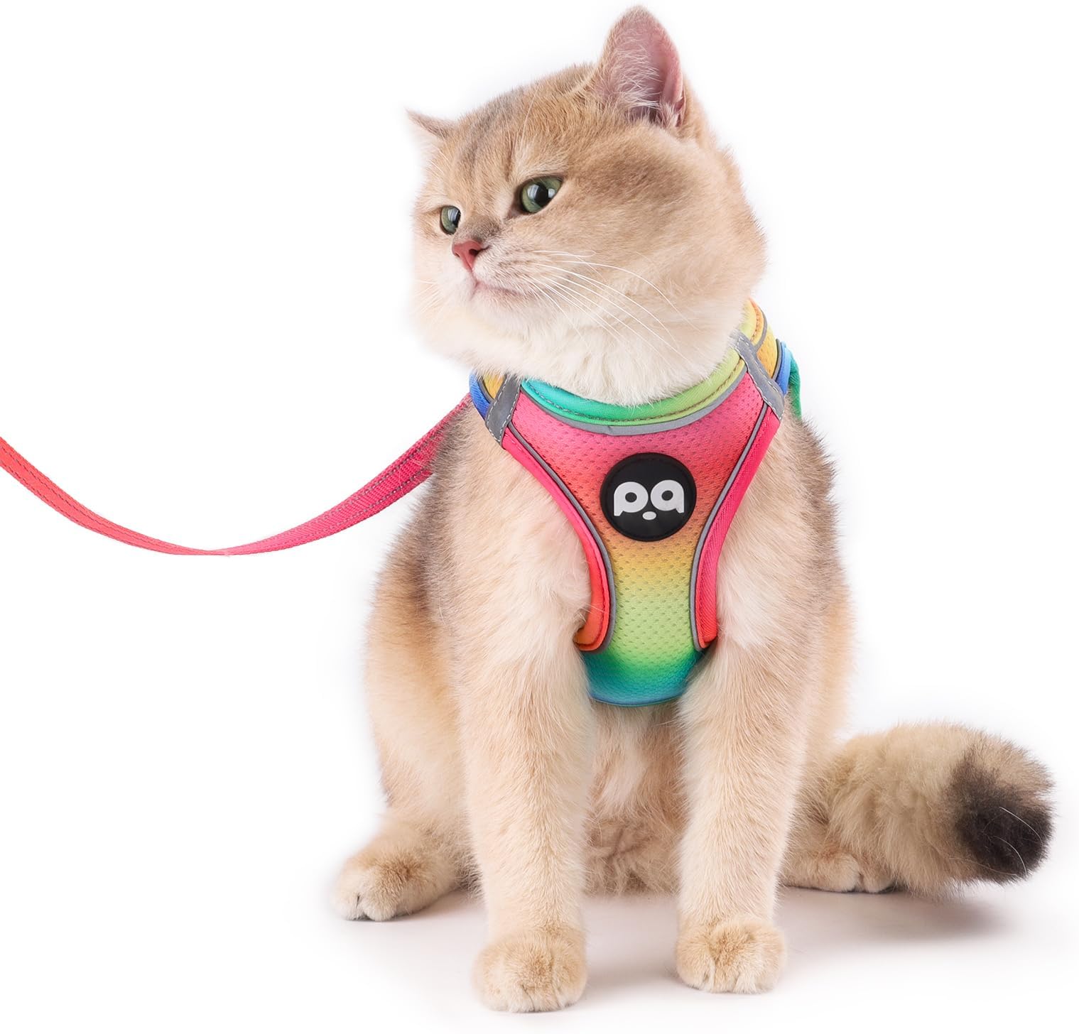 ALUZAEMO Cat Harness and Leash Escape Proof Plaid