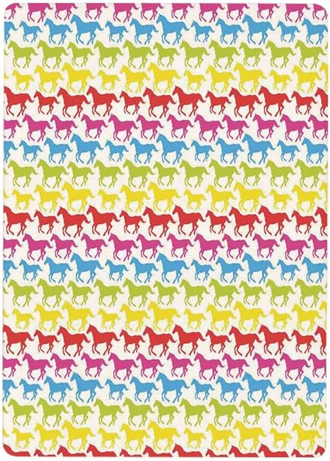 Amazon 壁紙 絵画風ポスター 馬 虹色ポニー動物アートレトロなデザインパターン抽象ワイルドとフリー 多色30x40cm 景色 森林と小道 森林浴 新緑 散歩道 目の保養 癒し 気分転換 建築用壁紙 耐候性塗料 ウォールステッカー オンライン通販