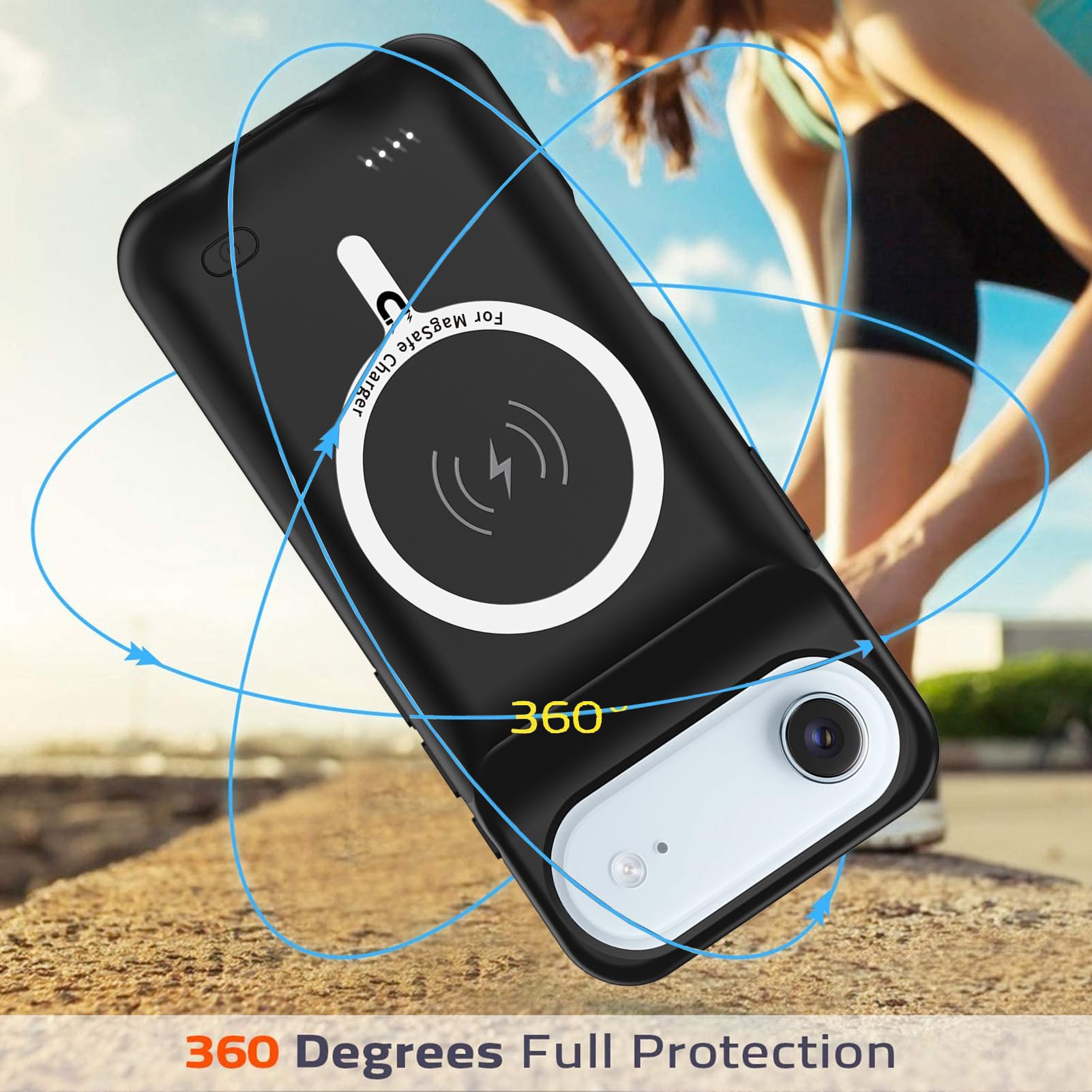 Amazon.com: Battery Case for iPhone Air, Upgraded 12000mAh