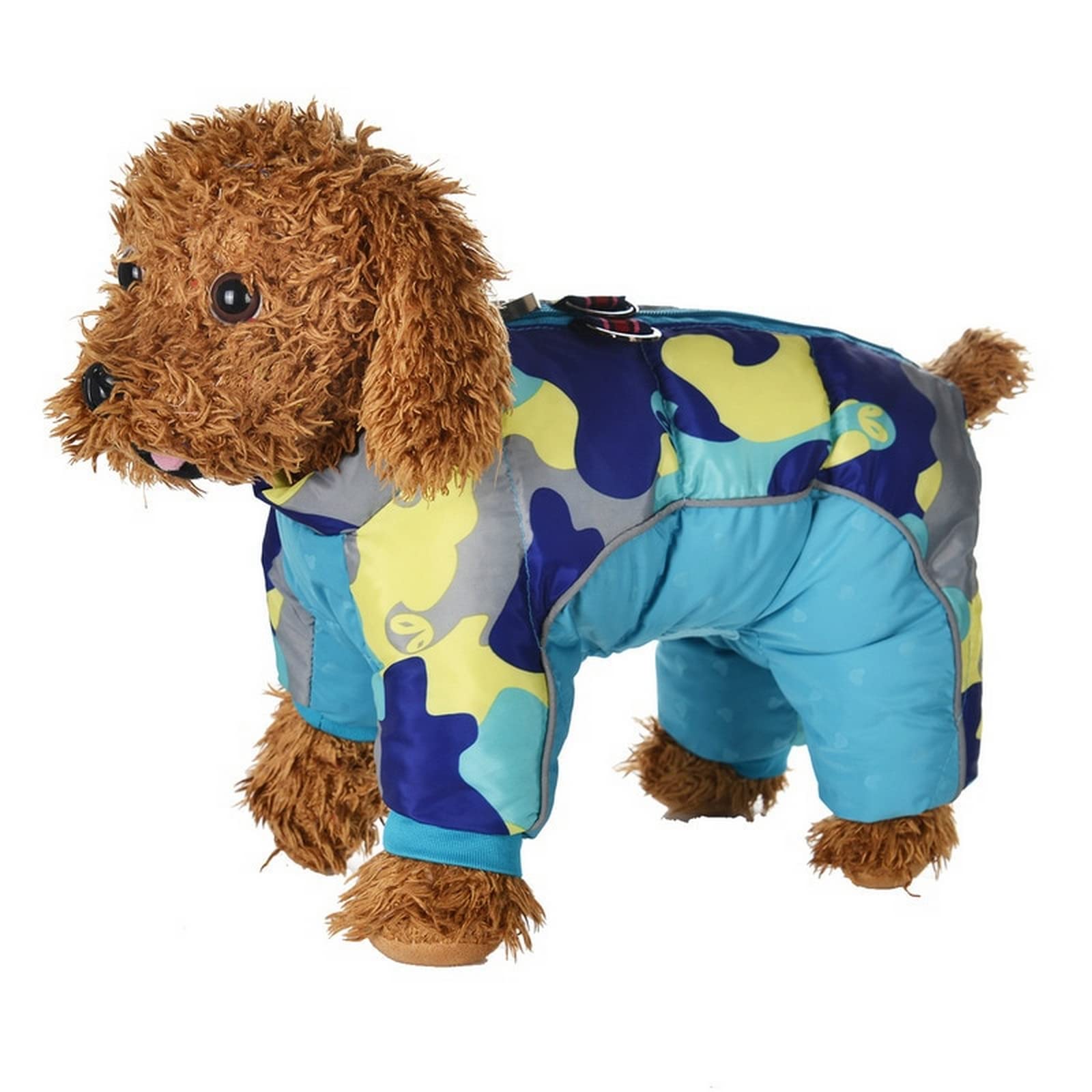 Vestiti per Cani Vestiti per Cani Inverno Abiti Caldi per Cani di Cipella Giacca da Cucciolo Impermeabile Camice da Cane Riflettente Chihuahua