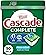 Cascade Dishwasher Detergent Pods, Complete Actionpacs Dishwasher Pods, Fresh Scent, 90 Count